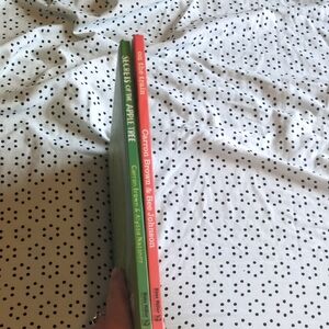Set of Two Children's Books in Green and Red